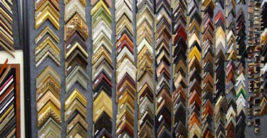 Frame Sample Wall