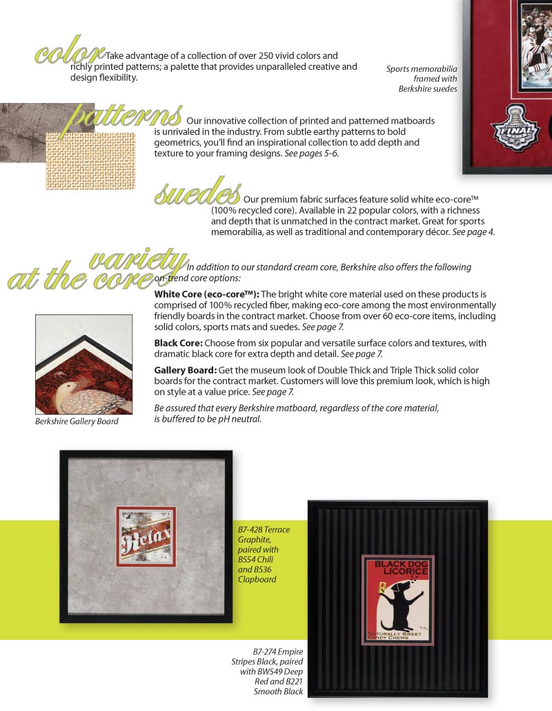 Berkshire Mat Color Specifier Page#3